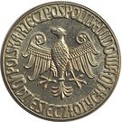 10 Złotych (Kazimierz Wielki; Trial Strike CuNi Próba closer to throne)