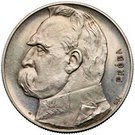 10 Złotych (Józef Piłsudski - Shooter eagle; Trial Strike Ag Proof)
