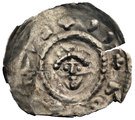 Brakteat hebrajski - Bolesław Mieszkowic (Kruszwica or Inowrocław mint)