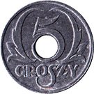 5 Groszy (German Occupation WW II)