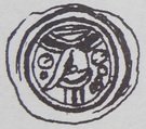 Brakteat - unknown abbot wąchocki (Wąchock mint)