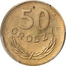 50 Groszy (Brass Trial Strike)