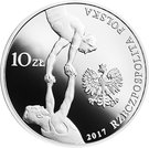 10 Złotych (150th Anniversary of the Establishment of the Sokół Gymnastic Society)