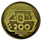 200 Escudos (Westward Navigation; Gold)