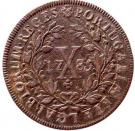 10 Réis - Maria I and Peter III