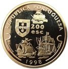 200 Escudos (Vasco da Gama; Gold)