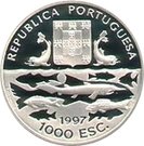1000 Escudos (Oceanographic Expeditions; Proof issue)