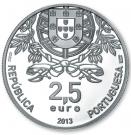 2½  Euro (Portuguese Red Cross; Silver)
