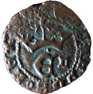 ½ Real Preto - Duarte I (Lisboa mint)