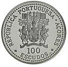 100 Escudos (Regional Autonomy; Silver)