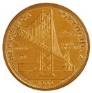 20 Escudos (Salazar Bridge; Gold Pattern)