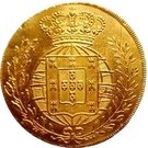 ½ Escudo - João VI