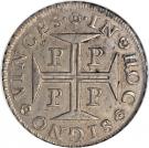 Cruzado Novo - Pedro II (Porto mint)