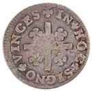 200 Réis - Luis I (Countermarked issue over "Lxxx Réis - Portugal")