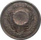 120 Réis - Luis I (Countermarked over 1 Shilling - United Kingdom)