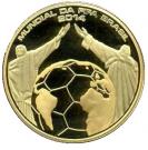 2½ Euro (Football World Cup Brazil; Gold)