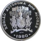 100 Escudos (Azores Regional Autonomy; Silver)