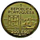 200 Escudos (California; Gold)