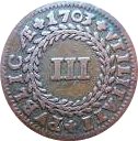 3 Réis - Pedro II