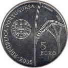 5 Euro (World Heritage - Monastery of Batalha)