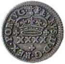 2 Vinténs - Pedro II