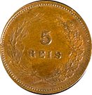 5 Réis - Manuel II
