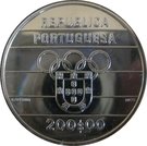 200 Escudos (XXV Olympic Games; Silver)