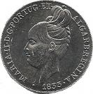 5 Euro (Numismatic Treasures - A degolada D. Maria II)