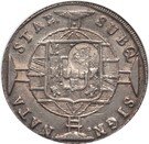 1200 Réis - Luis I (Countermarked issue over "960 Réis - João VI; Brazil")