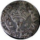 Vintém – João III (L-O or O-L  at each side of “Y”, Lisboa mint)