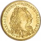 ½  Escudo - Maria I & Pedro III