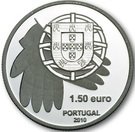 1½ Euro (Against Famine; Silver)