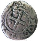 50 Réis - Afonso VI (Countermark "Crowned SO" over "XXXX Réis")