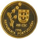 200 Escudos (Taiwan; Gold)