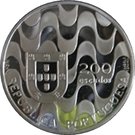 200 Escudos (European Presidency; Silver)