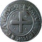 ½ Tostão - Manuel I (Lisbon mint)