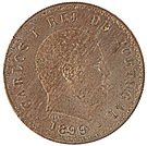 20 Réis - Carlos I (Pattern)