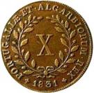 10 Réis - Miguel I