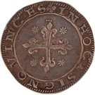 Tostão - Sebastião (P-R at each side of Shield / Avis Cross, Porto mint)