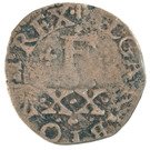 XX Réis "Vintém" - Filipe III (Shield without castles)