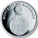 5 Euro (World Heritage - Monastery of Alcobaça; Proof issue)