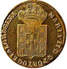 Pataco - Maria II (Countermark "GCP")