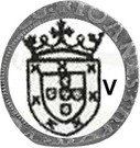 Tostão – João III (1st Type,   -V, Lisboa mint
