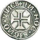 Tostão - Manuel I ("L-V" at each side of the shield, Lisbon mint)