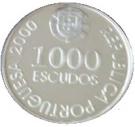 1000 Escudos ( D.João de Castro; Proof issue)
