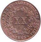20 Réis - Maria II