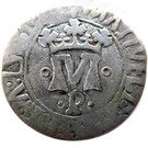 Vintem - Manuel I (Crowned M with "o-o" at each side and "·P·" under M, Porto mint