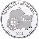 5 Euro (World Heritage - Évora; Proof issue)