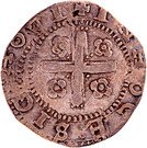 XXXX Reais "Real Português" - João III (Cross with a big quadrifoil & point at each corner, Porto mint)