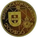 200 Escudos (Novo Mundo - America; Gold)